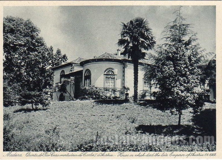 Bilhete postal ilustrado da Quinta do Pico,  Funchal, Madeira | Portugal em postais antigos 