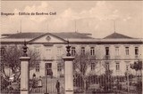 Postais antigos de Bragança: Edifício do Governo Civil | Portugal em postais antigos