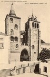 Bilhete postal da Sé​, Évora | Portugal em postais antigos
