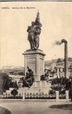 Bilhete postal de Lisboa : Estátua Sá da Bandeira - 2  | Portugal em postais antigos
