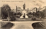 Bilhete postal de Lisboa : Jardim Sá da Bandeira  | Portugal em postais antigos