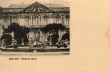 Bilhete postal ilustrado de Palácio Real de Queluz | Portugal em postais antigos 