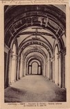Bilhete postal antigo do Convento de Cristo, galeria do Claustro de D. João III, Tomar | Portugal em postais antigos