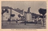 Bilhete postal antigo do Monumento aos Mortos da Grande Guerra, Tomar | Portugal em postais antigos