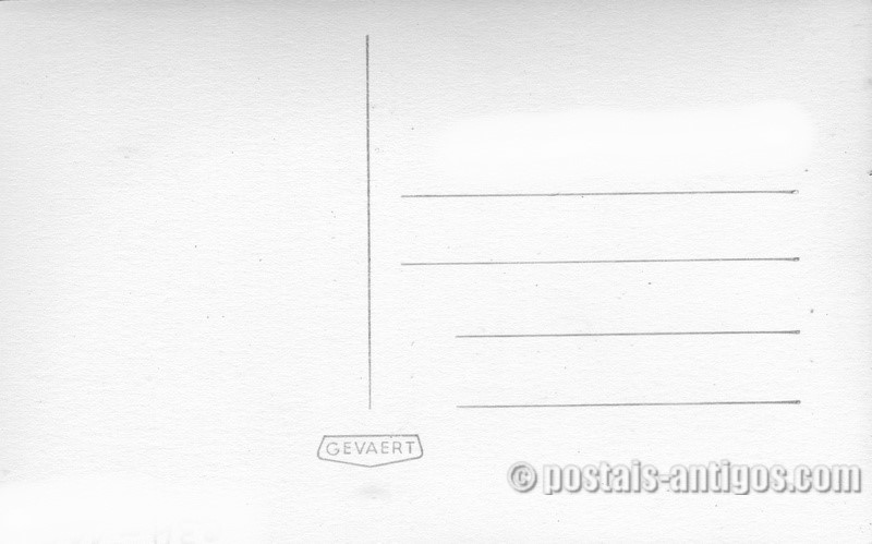 Verso do bilhete postal : Sua Alteza Príncipe Real passando na ponte general Cisneiros - São Tomé