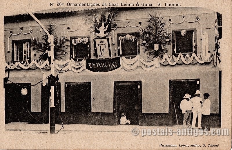 Ornamentações da Casa Leima & Guna - São Tomé
